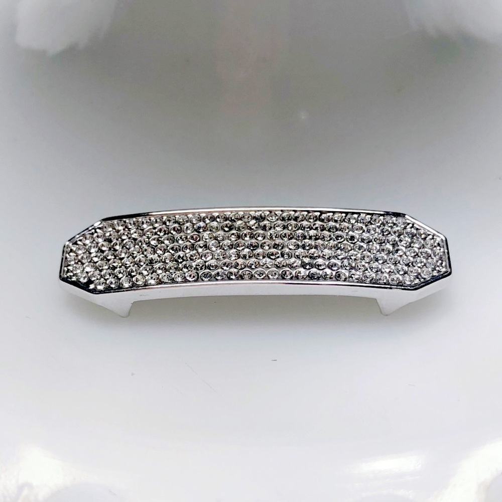 Origami owl bracelet rhinestone plaque